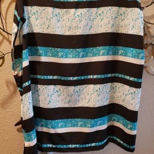 Plus size Liz Claiborne sleeveless blouse